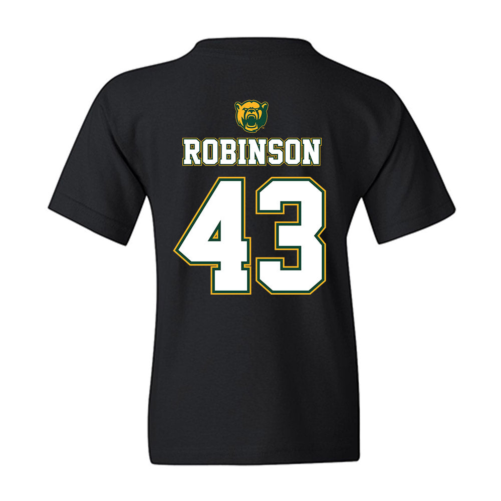 Baylor - NCAA Acrobatics & Tumbling : Kelsey Robinson - National Champions Shersey Youth T-Shirt-1