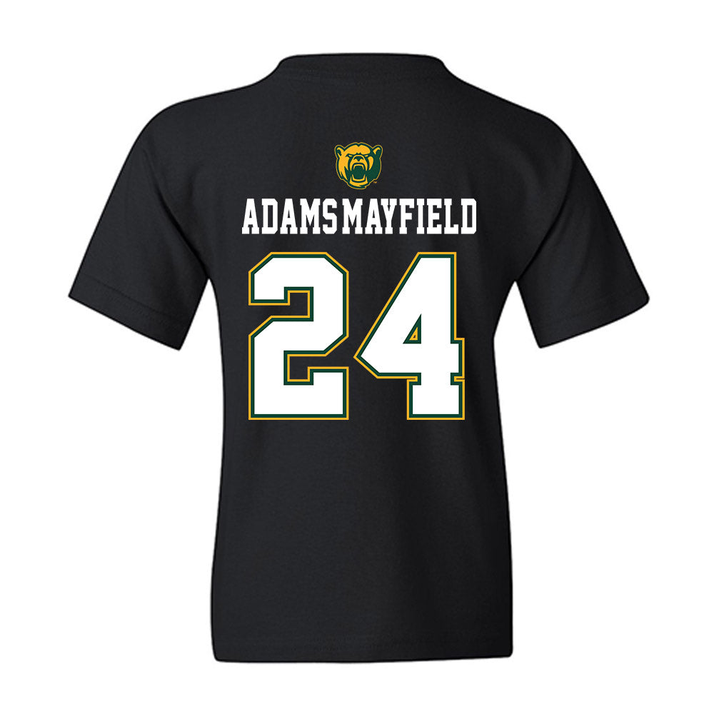Baylor - NCAA Acrobatics & Tumbling : Aaliyah Adams-Mayfield - National Champions Shersey Youth T-Shirt-1
