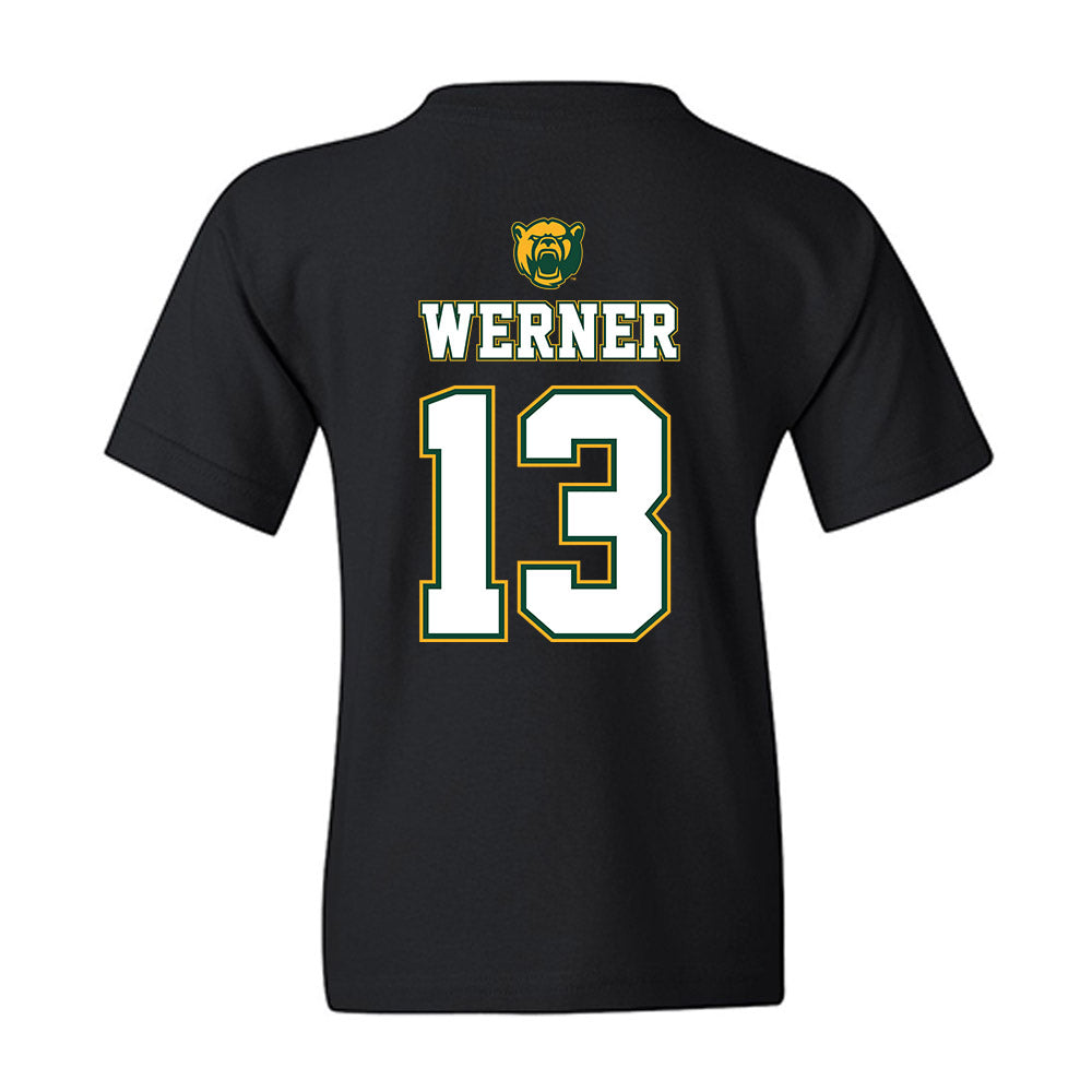 Baylor - NCAA Acrobatics & Tumbling : Madden Werner - National Champions Shersey Youth T-Shirt-1