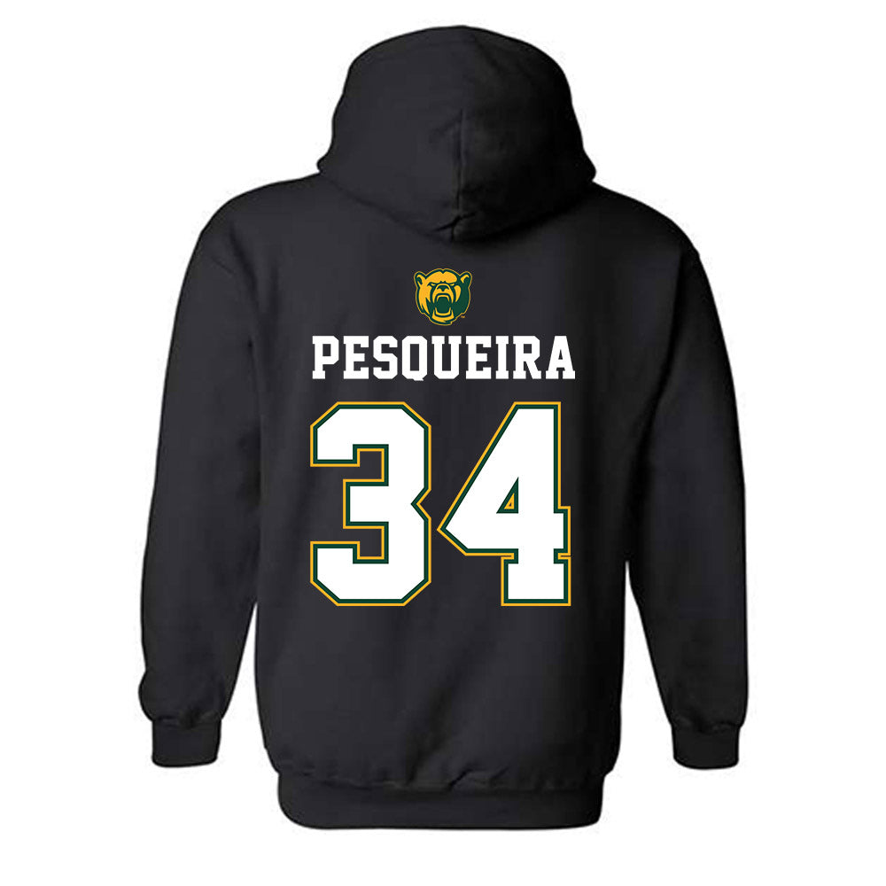 Baylor - NCAA Acrobatics & Tumbling : Olivia Pesqueira - National Champions Shersey Hooded Sweatshirt-1