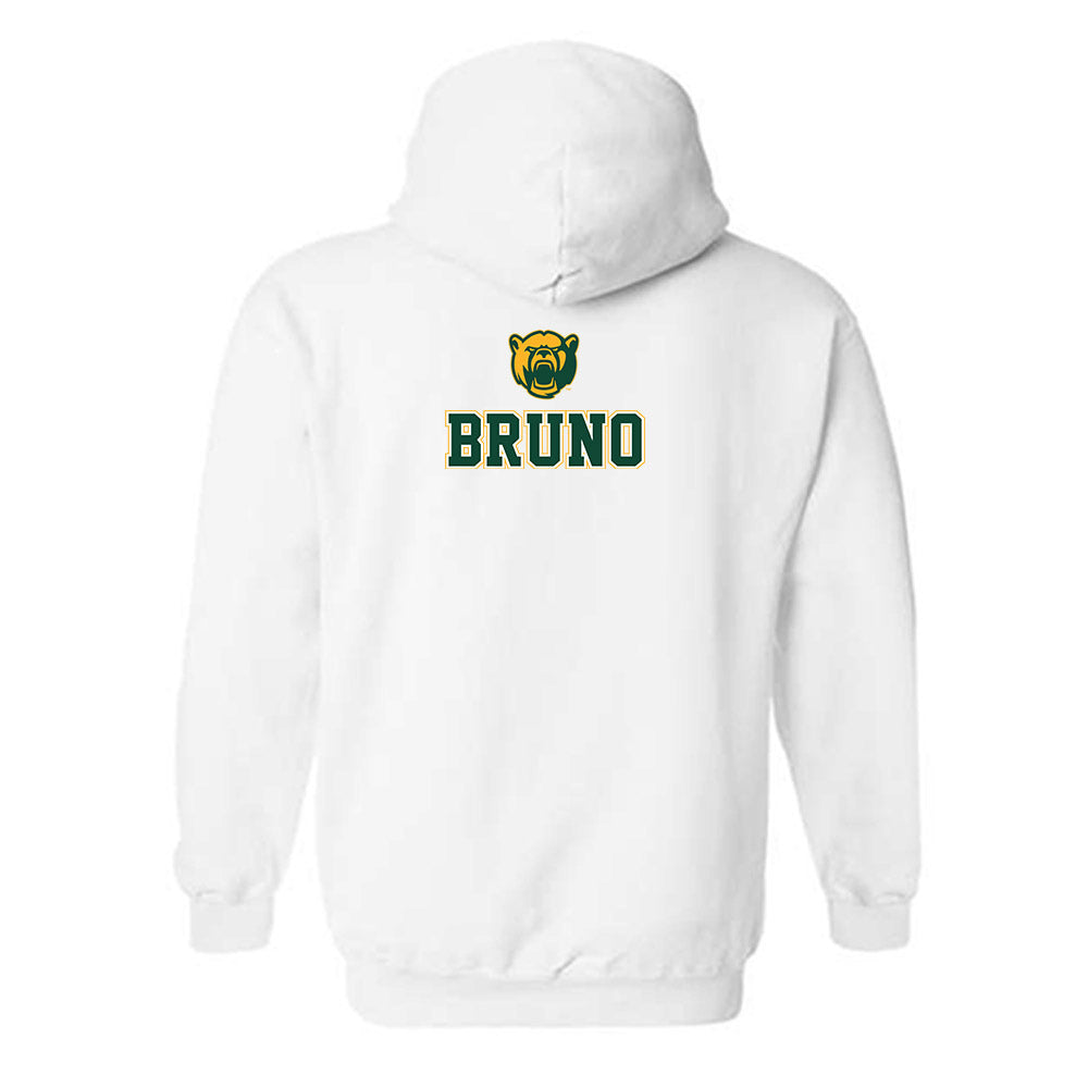 Baylor - NCAA Acrobatics & Tumbling : Carleigh Bruno - National Champions Shersey Hooded Sweatshirt-1