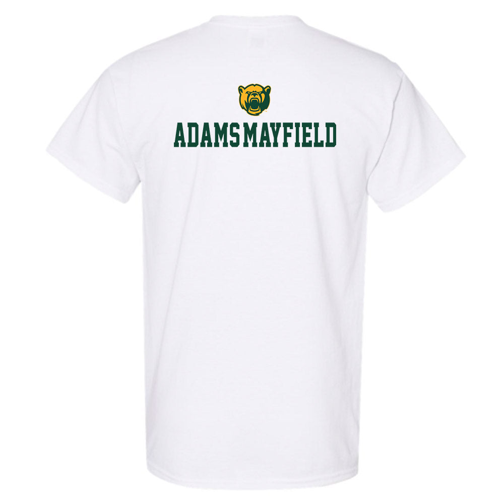 Baylor - NCAA Acrobatics & Tumbling : Aaliyah Adams-Mayfield - National Champions Shersey T-Shirt-1