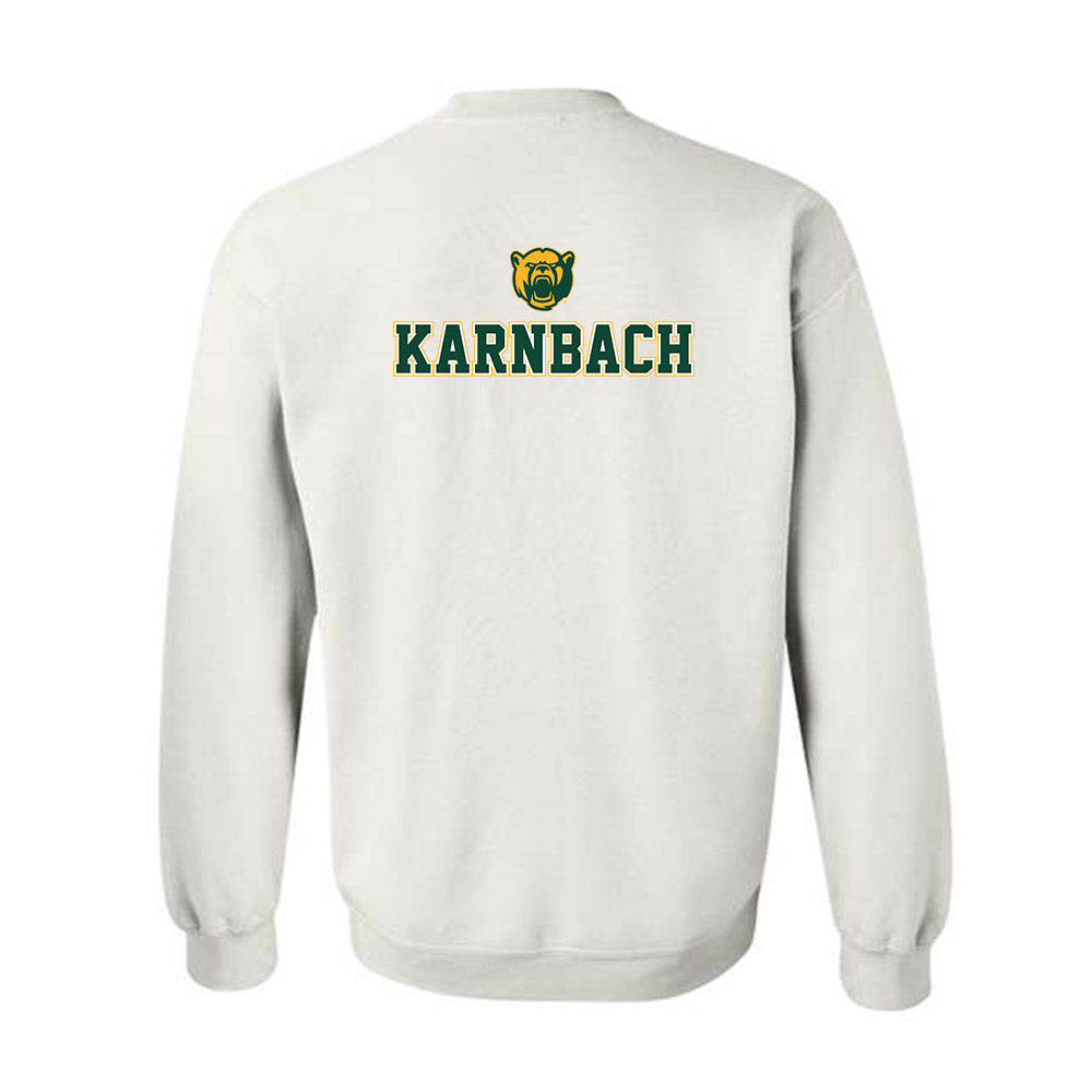 Baylor - NCAA Acrobatics & Tumbling : Cassandra Karnbach - National Champions Shersey Crewneck Sweatshirt-1