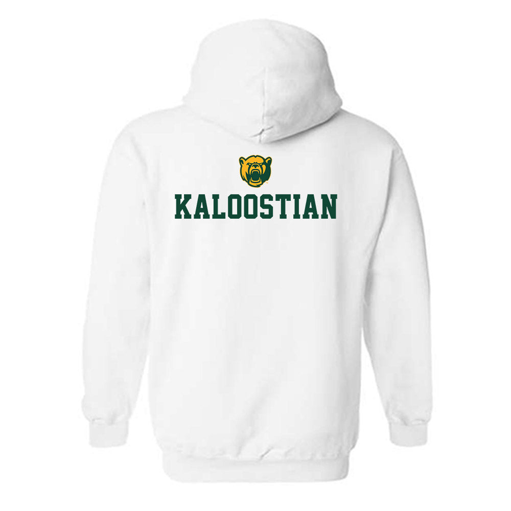 Baylor - NCAA Acrobatics & Tumbling : Aliyah Kaloostian - National Champions Shersey Hooded Sweatshirt-1