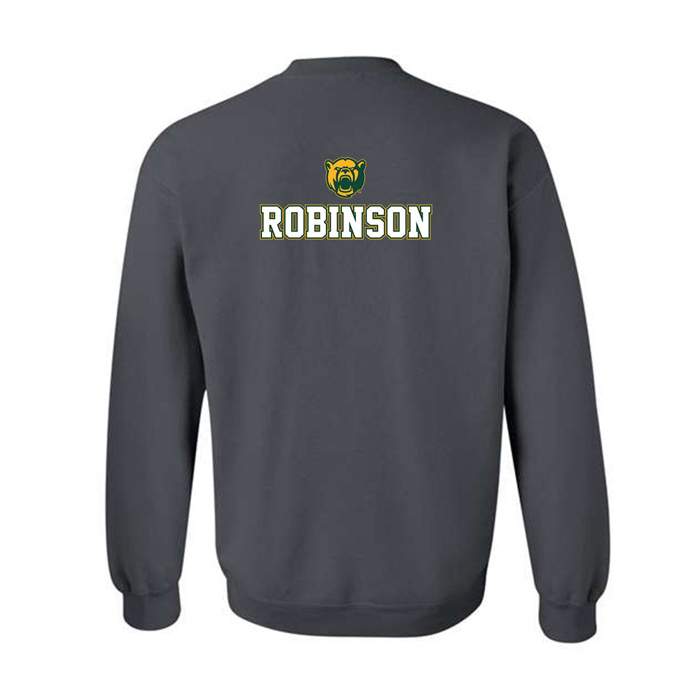 Baylor - NCAA Acrobatics & Tumbling : Kelsey Robinson - National Champs Shersey Crewneck Sweatshirt-1