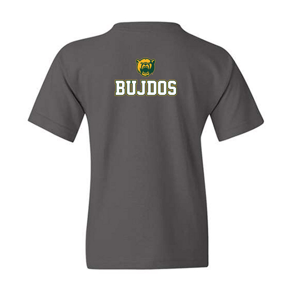 Baylor - NCAA Acrobatics & Tumbling : PJ Bujdos - National Champs Shersey Youth T-Shirt-1