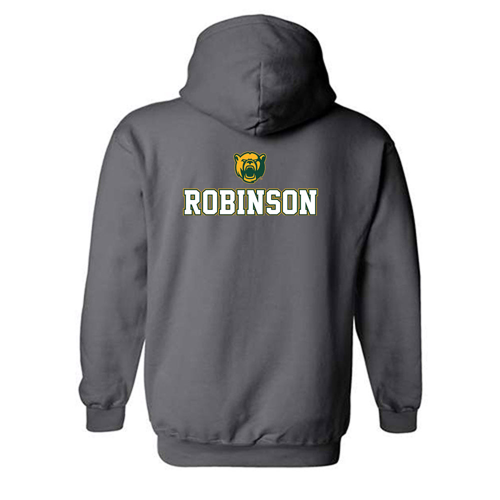 Baylor - NCAA Acrobatics & Tumbling : Kelsey Robinson - National Champs Shersey Hooded Sweatshirt-1