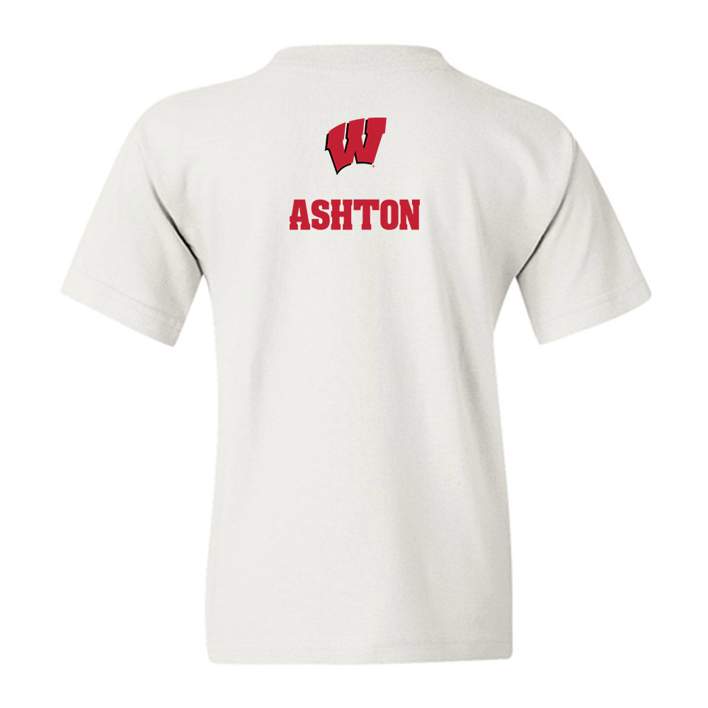 Wisconsin - NCAA Women's Golf : Hadley Ashton - Sports Shersey Youth T-Shirt-1