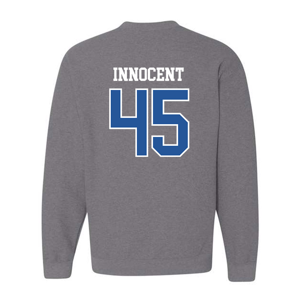 Hampton - NCAA Football : Mcowens Innocent - Classic Shersey Crewneck Sweatshirt-1
