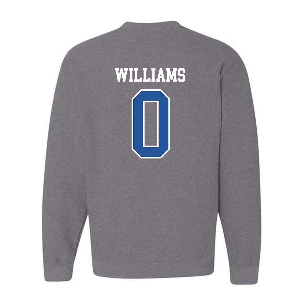 Hampton - NCAA Men's Basketball : Kody Williams - Classic Shersey Crewneck Sweatshirt-1