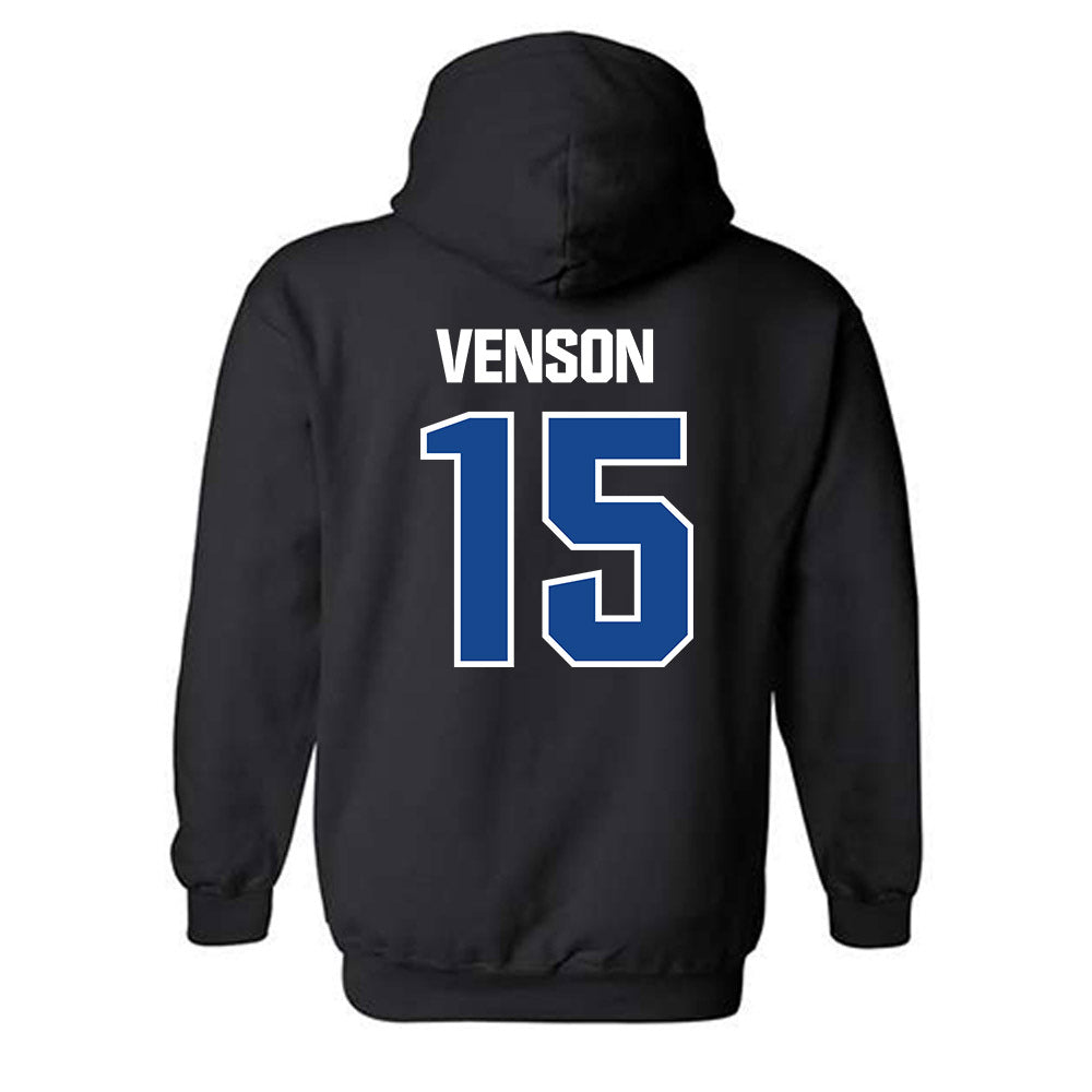 Hampton - NCAA Softball : Jasmine Venson - Classic Shersey Hooded Sweatshirt-1