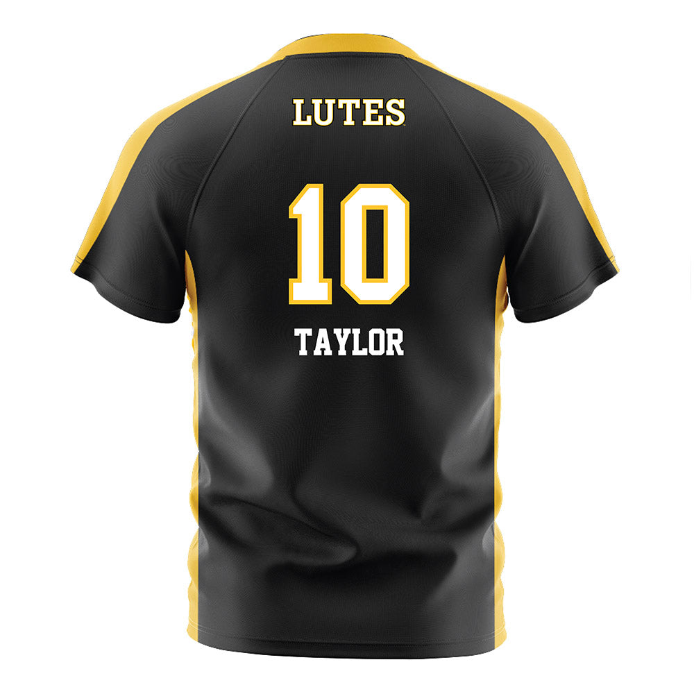 PLU - NCAA Women's Soccer : Satory Taylor - Black Soccer Jersey-1