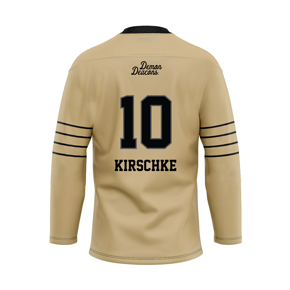 Wake Forest - NCAA Football : Gabe Kirschke - Hockey Jersey-1