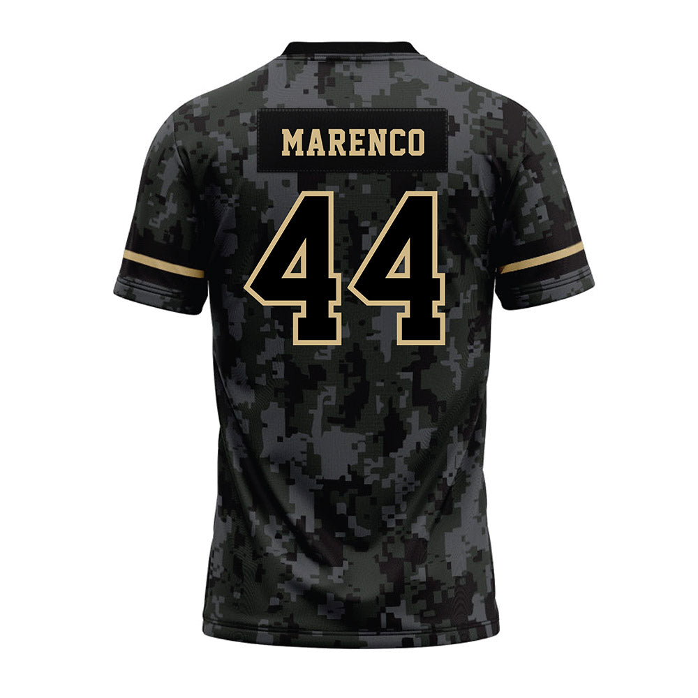 Wake Forest - NCAA Football : Alec Marenco - Camo Premium Football Jersey-1