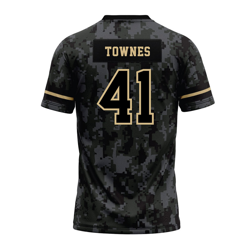 Wake Forest - NCAA Football : Kalil Townes - Camo Premium Football Jersey-1