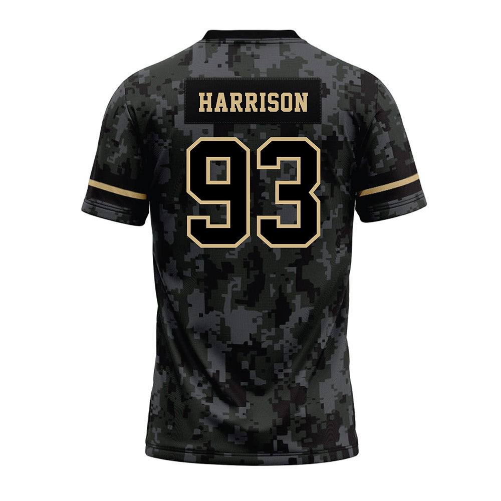 Wake Forest - NCAA Football : Josh Harrison - Camo Premium Football Jersey-1