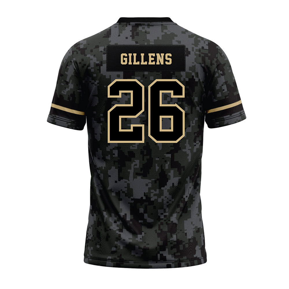 Wake Forest - NCAA Football : Fredrick Gillens - Camo Premium Football Jersey-1