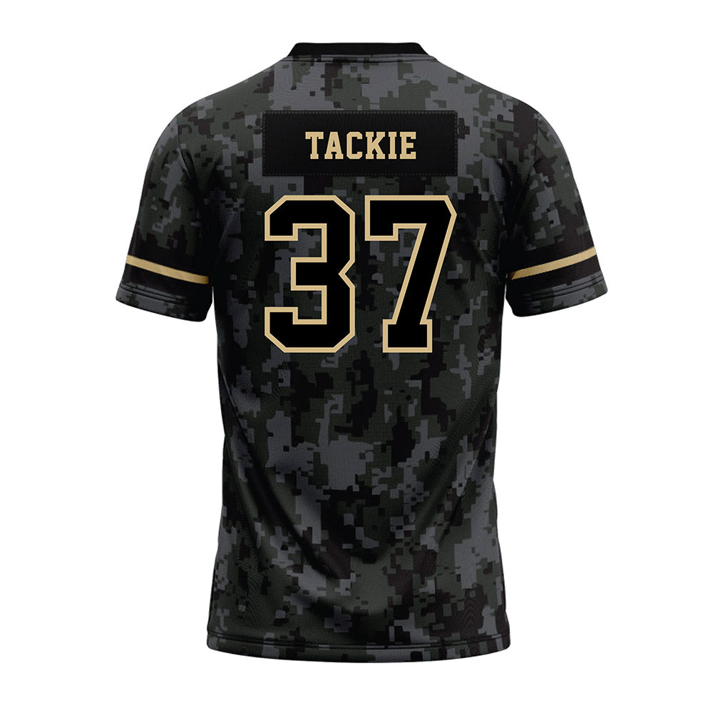Wake Forest - NCAA Football : William Tackie - Camo Premium Football Jersey-1