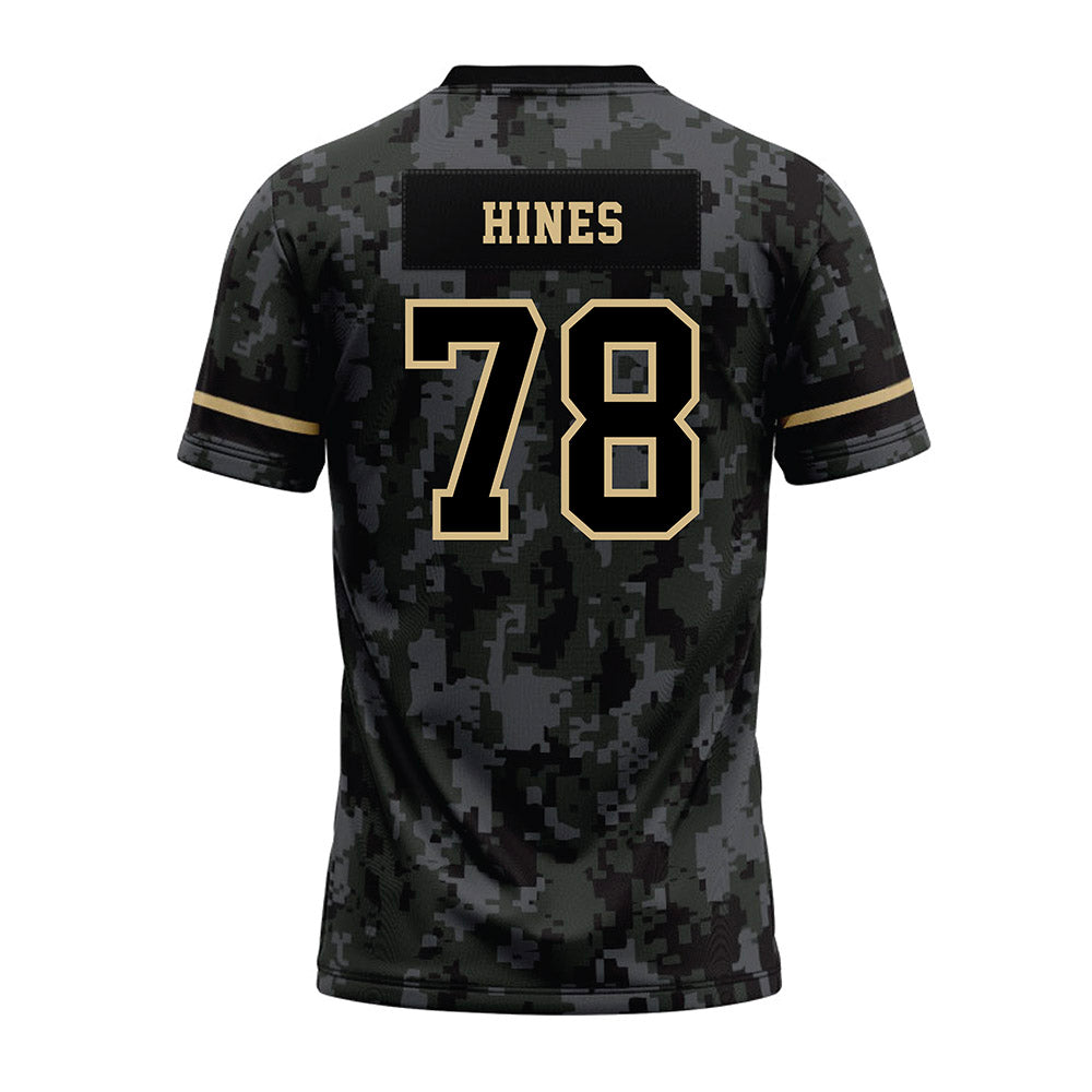 Wake Forest - NCAA Football : Jack Hines - Camo Premium Football Jersey-1