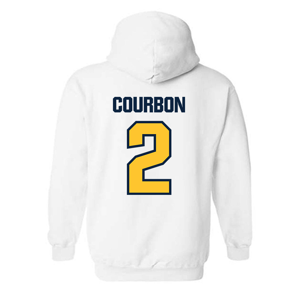 Murray State - NCAA Men's Basketball : Mathis Courbon - Fashion Shersey Hooded Sweatshirt-1