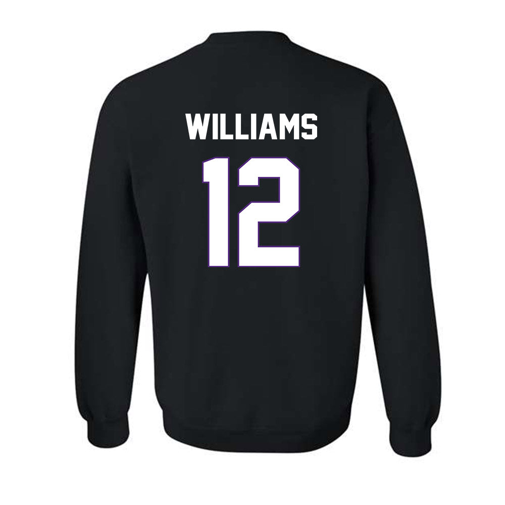 TCU - NCAA Beach Volleyball : Morgan Williams - NCAA® National Champions Crewneck Sweatshirt-1