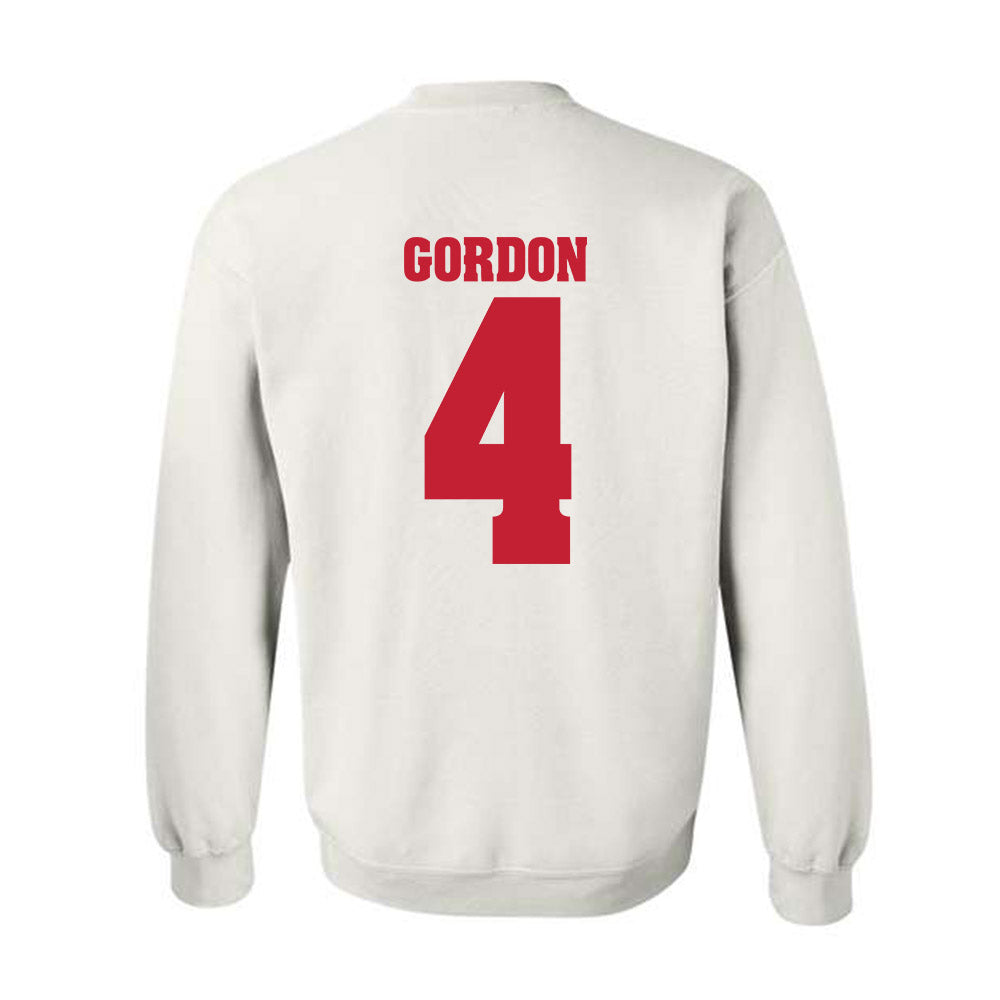 Wisconsin - NCAA Women's Soccer : Taylor Gordon - Classic Shersey Crewneck Sweatshirt-1