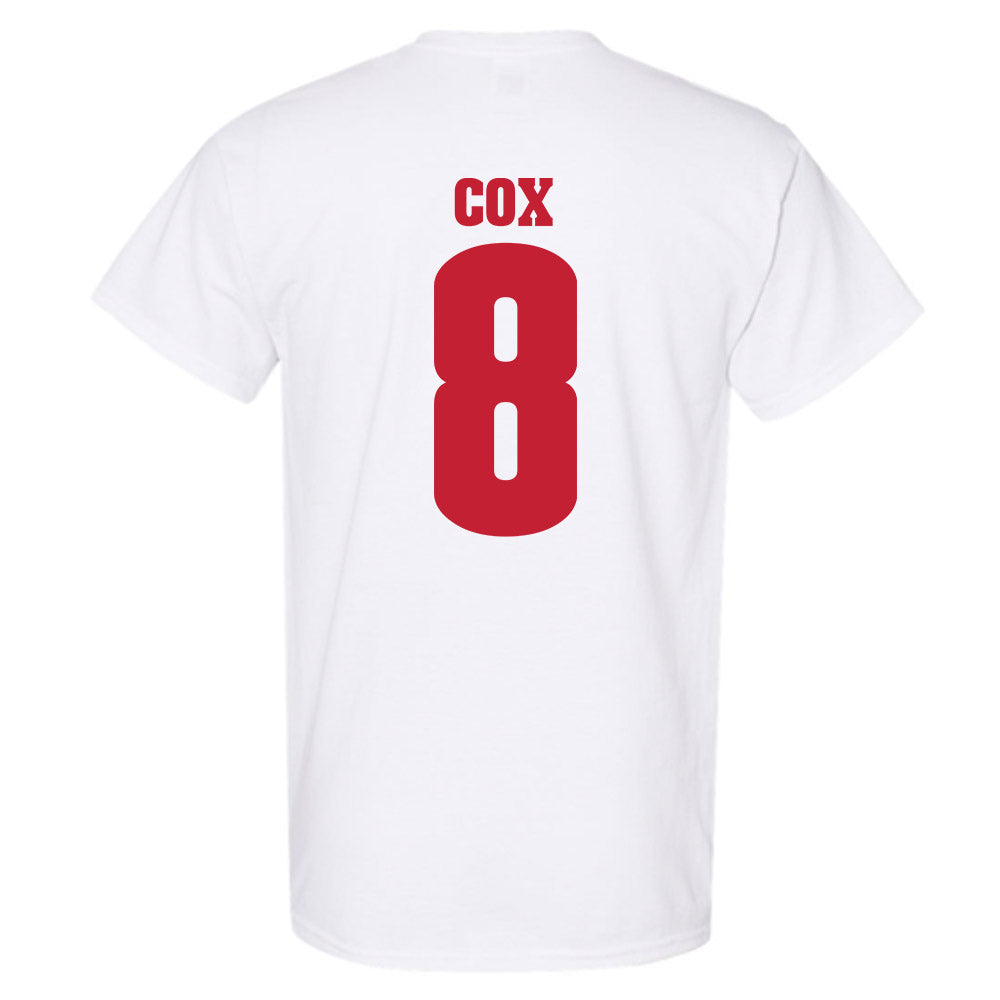 Wisconsin - NCAA Women's Soccer : Delaney Cox - Classic Shersey T-Shirt-1