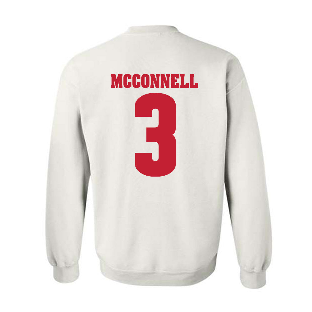 Wisconsin - NCAA Women's Soccer : Aidan McConnell - Classic Shersey Crewneck Sweatshirt-1