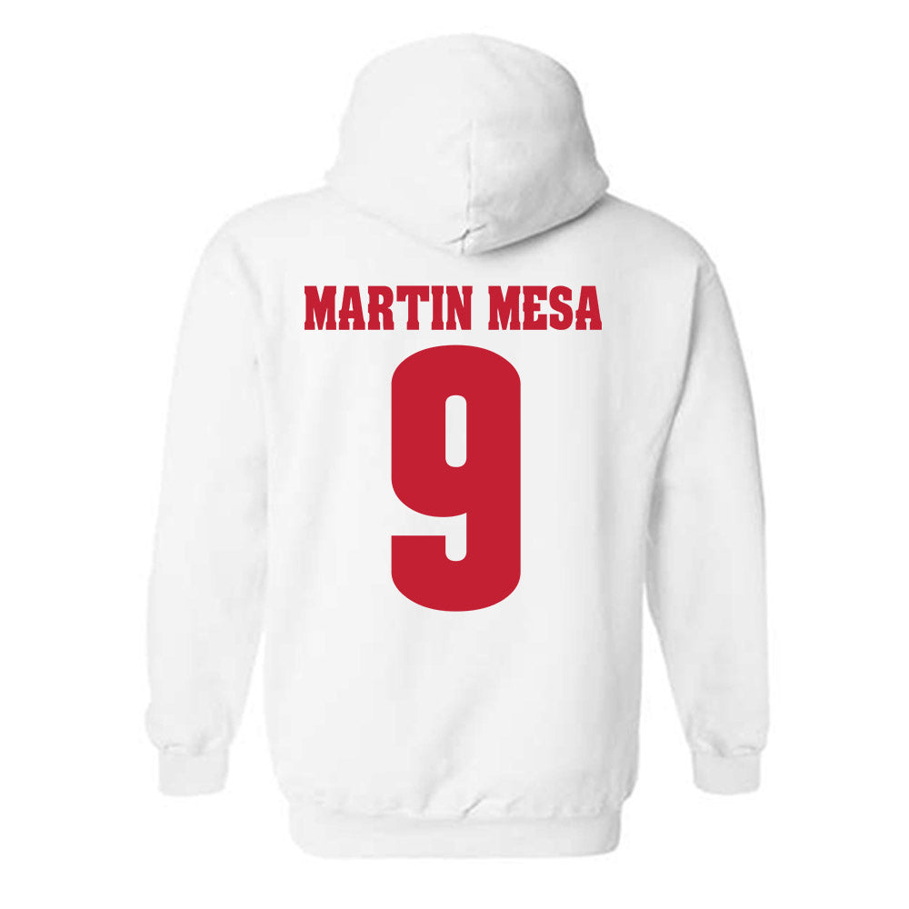 Wisconsin - NCAA Women's Basketball : Alba Martin Mesa - Classic Shersey Hooded Sweatshirt-1