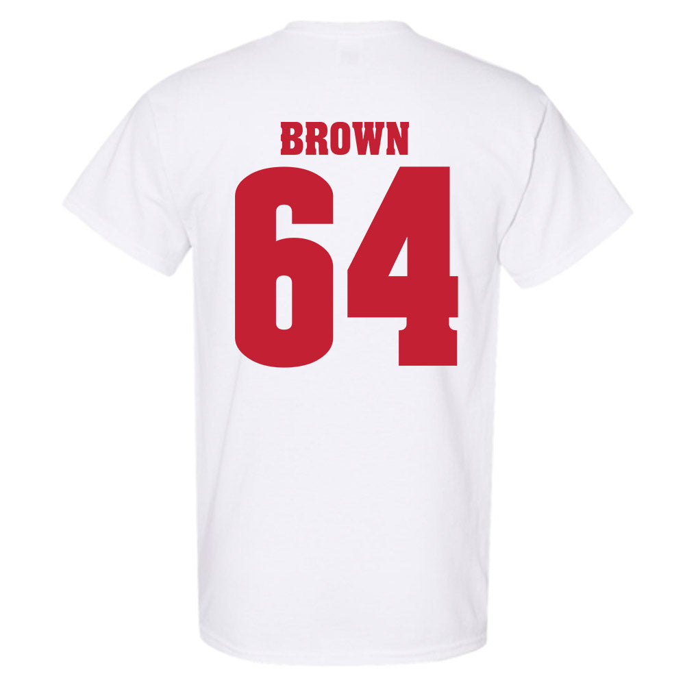 Wisconsin - NCAA Football : Evan Brown - Classic Shersey T-Shirt-1