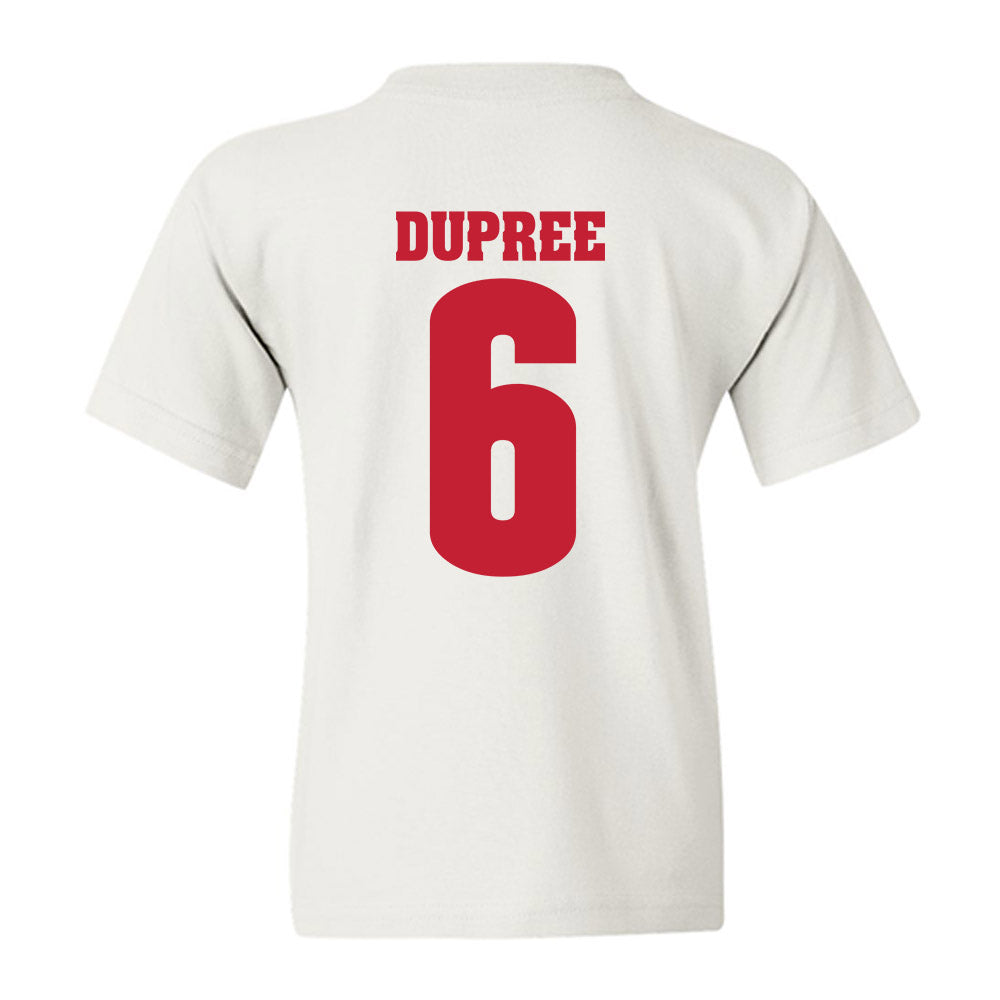 Wisconsin - NCAA Football : Darrion Dupree - Classic Shersey Youth T-Shirt-1