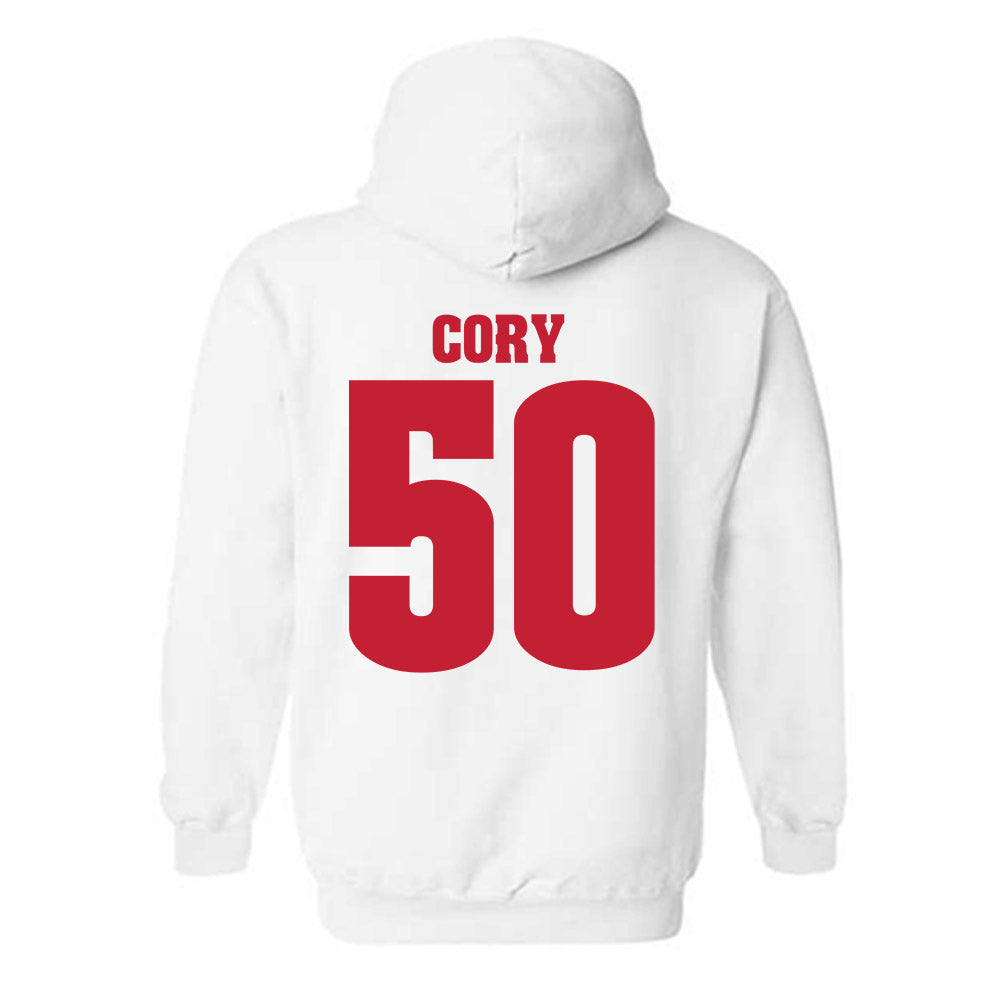 Wisconsin - NCAA Football : Ryan Cory - Classic Shersey Hooded Sweatshirt-1