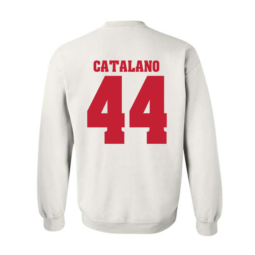 Wisconsin - NCAA Football : Cooper Catalano - Classic Shersey Crewneck Sweatshirt-1