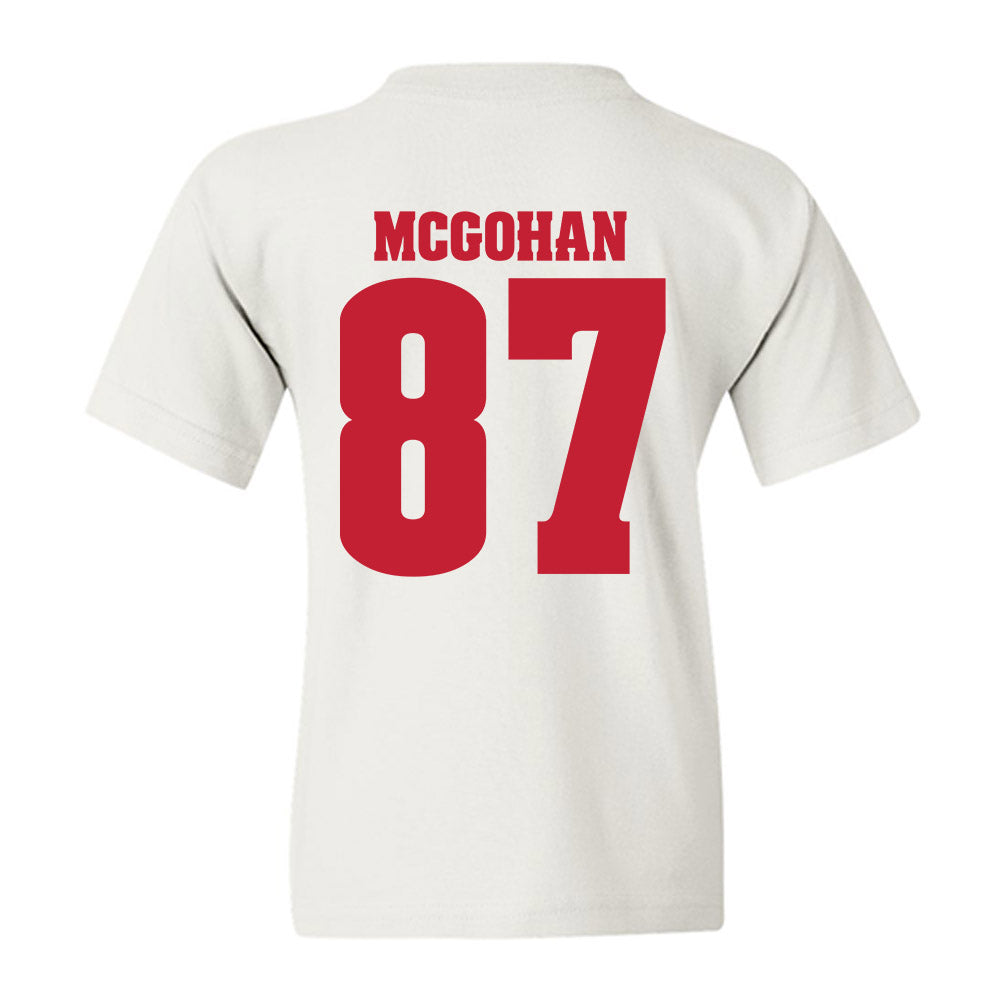Wisconsin - NCAA Football : Jackson McGohan - Classic Shersey Youth T-Shirt-1