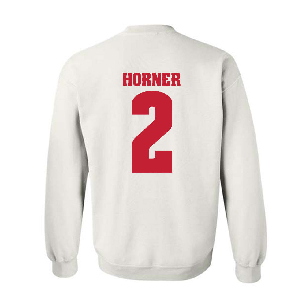 Wisconsin - NCAA Women's Volleyball : Addison Horner - Classic Shersey Crewneck Sweatshirt-1