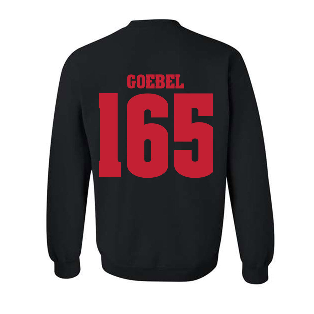 Wisconsin - NCAA Wrestling : Cody Goebel - Classic Shersey Crewneck Sweatshirt-1