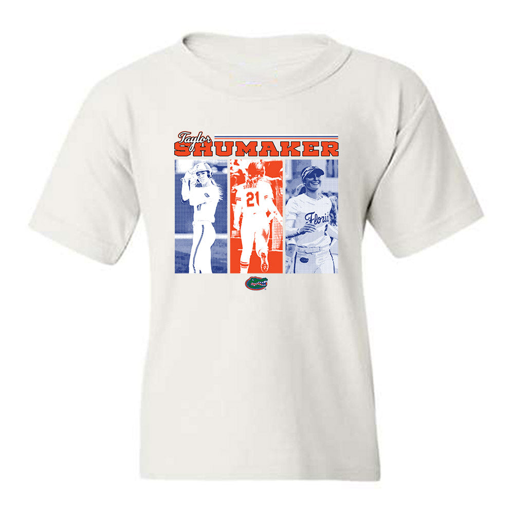 Florida - NCAA Softball : Taylor Shumaker - Graphic Youth T-Shirt-0