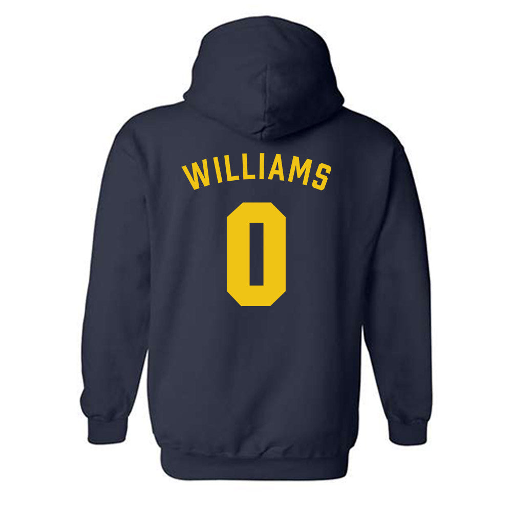 Michigan - NCAA Football : Tre Williams - Classic Shersey Hooded Sweatshirt-1