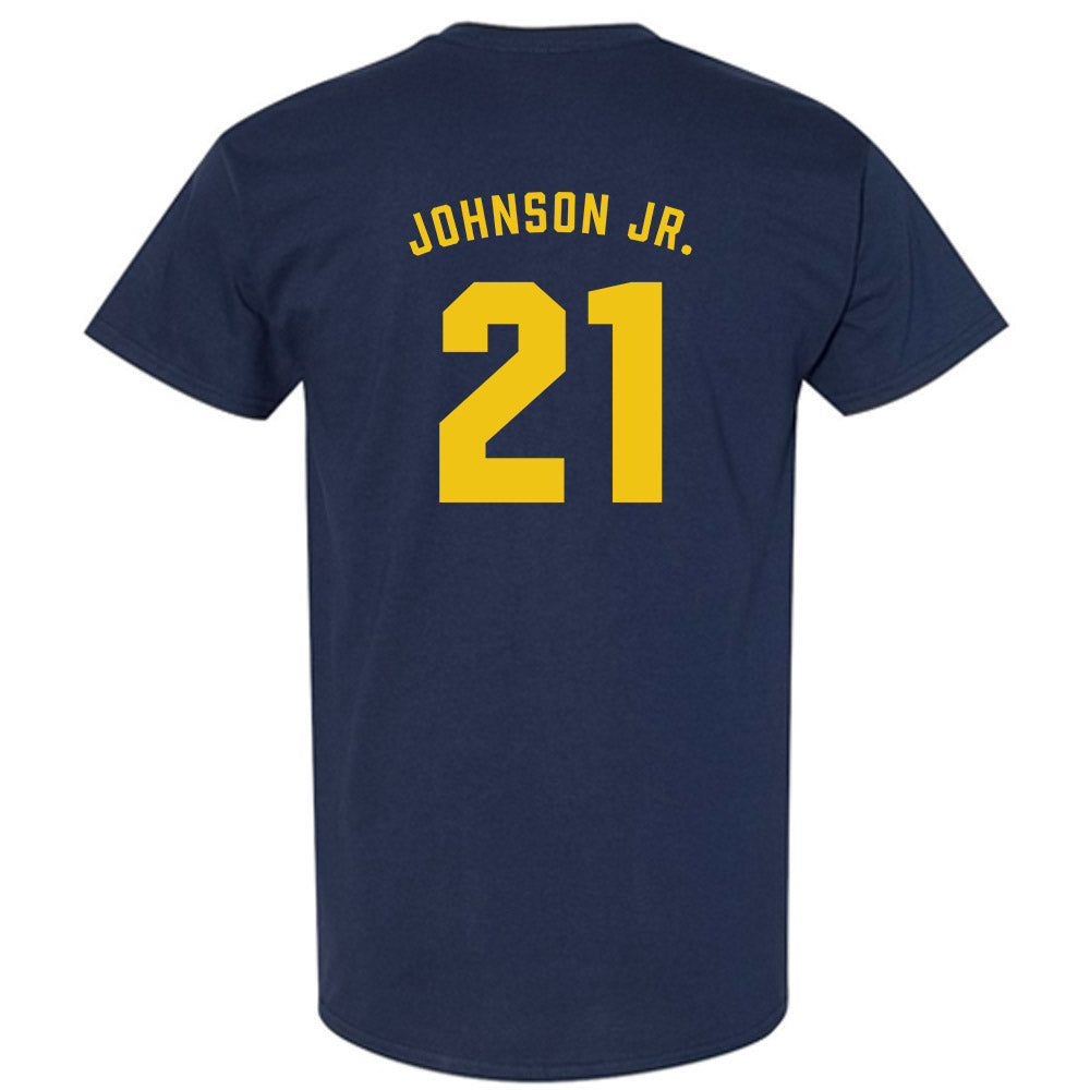 Michigan - NCAA Men's Basketball : Morez Johnson Jr. - Classic Shersey T-Shirt-1