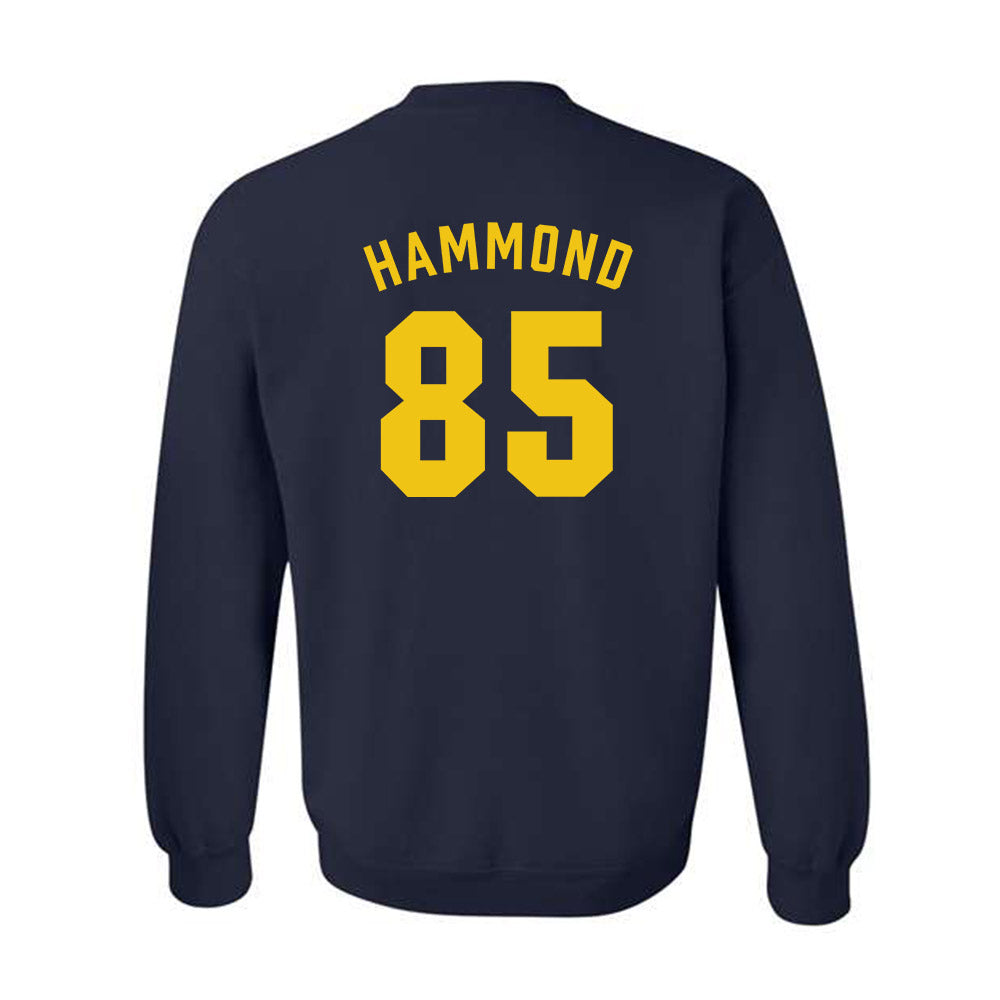 Michigan - NCAA Football : Ted Hammond - Classic Shersey Crewneck Sweatshirt-1