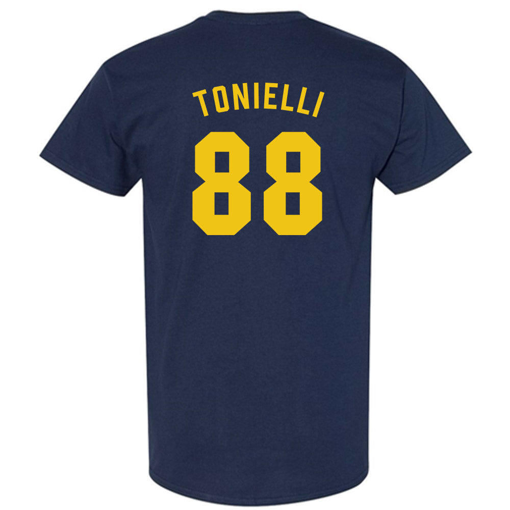 Michigan - NCAA Football : Deakon Tonielli - Classic Shersey T-Shirt-1
