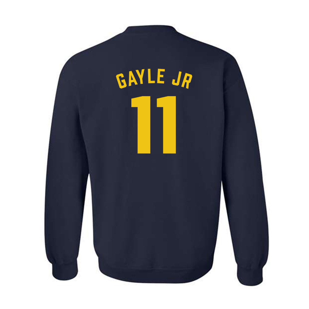 Michigan - NCAA Men's Basketball : Roddy Gayle Jr - Classic Shersey Crewneck Sweatshirt-1