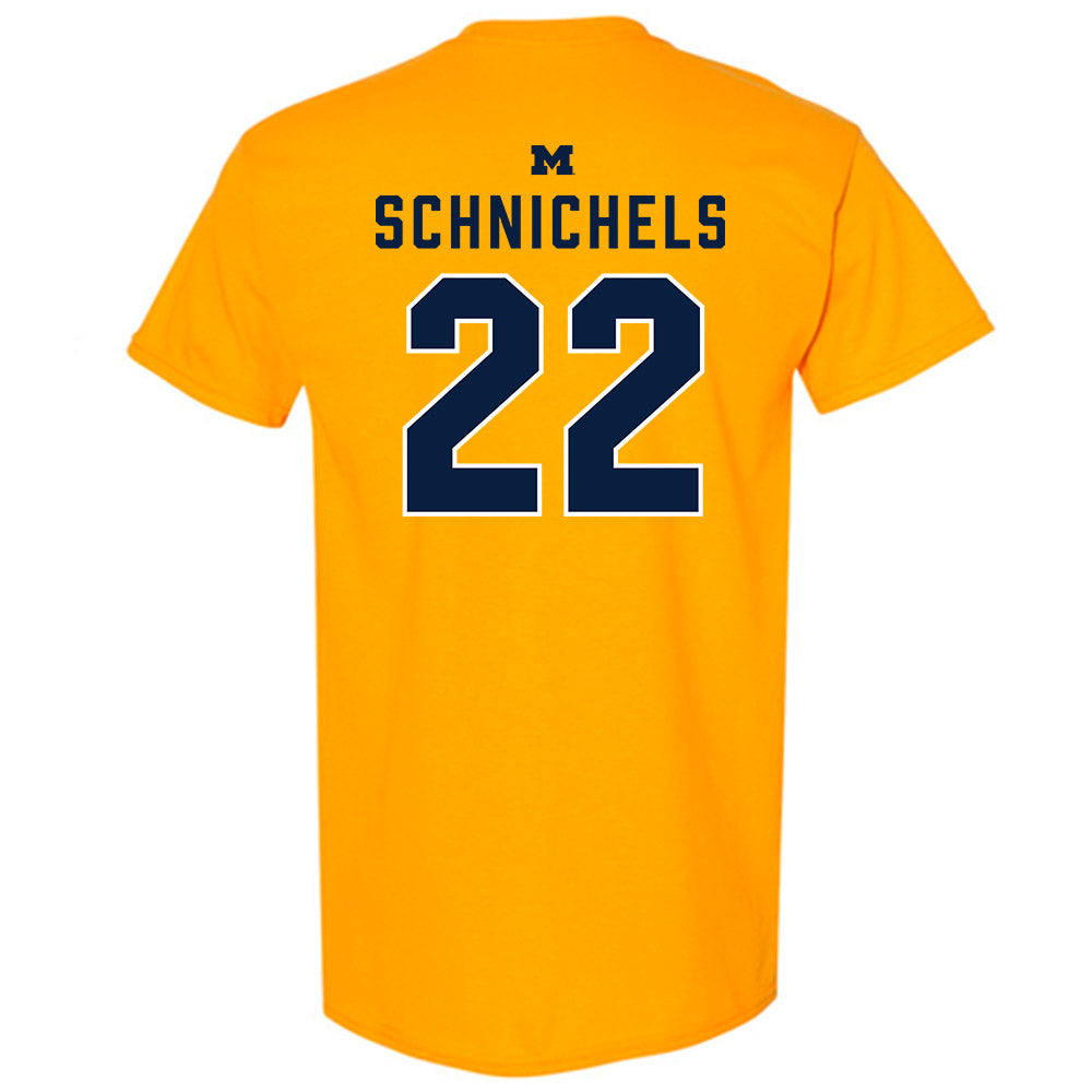 Michigan - NCAA Women's Volleyball : Sydney Schnichels - Classic Shersey T-Shirt-1
