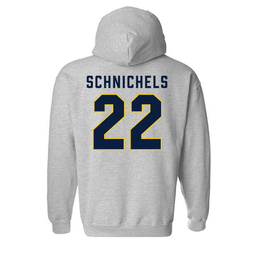 Michigan - NCAA Women's Volleyball : Sydney Schnichels - Classic Shersey Hooded Sweatshirt-1