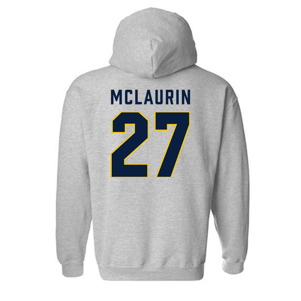 Michigan - NCAA Football : Tyler McLaurin - Classic Shersey Hooded Sweatshirt-1