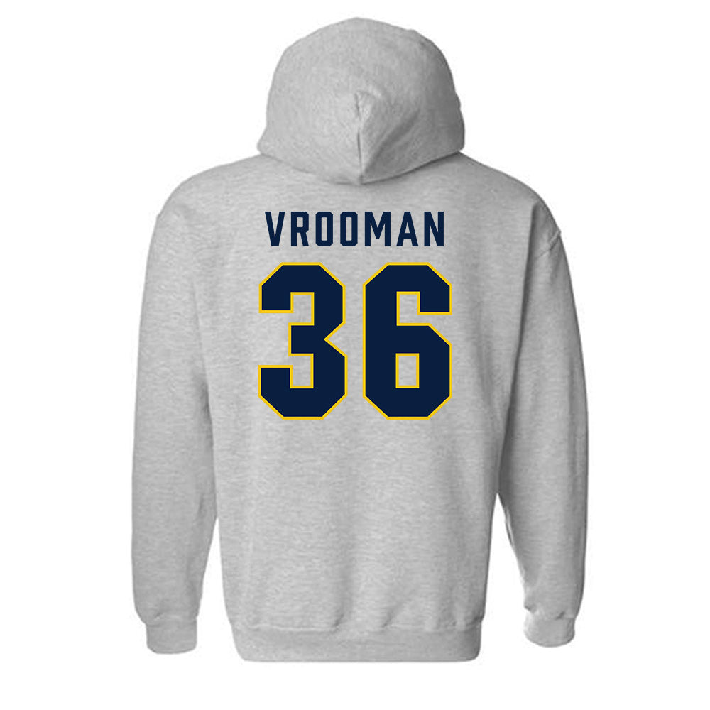 Michigan - NCAA Women's Lacrosse : Brinley Vrooman - Classic Shersey Hooded Sweatshirt-1