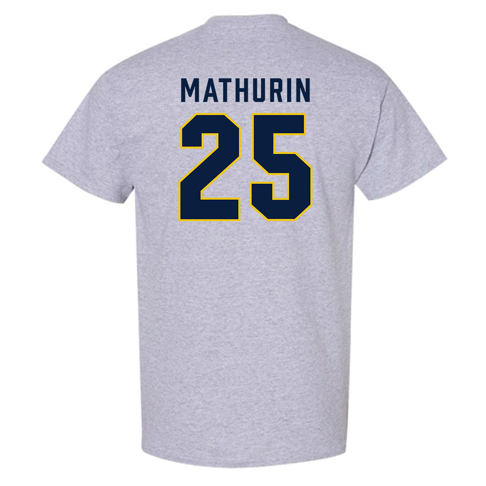 Michigan - NCAA Women's Basketball : McKenzie Mathurin - Classic Shersey T-Shirt-1