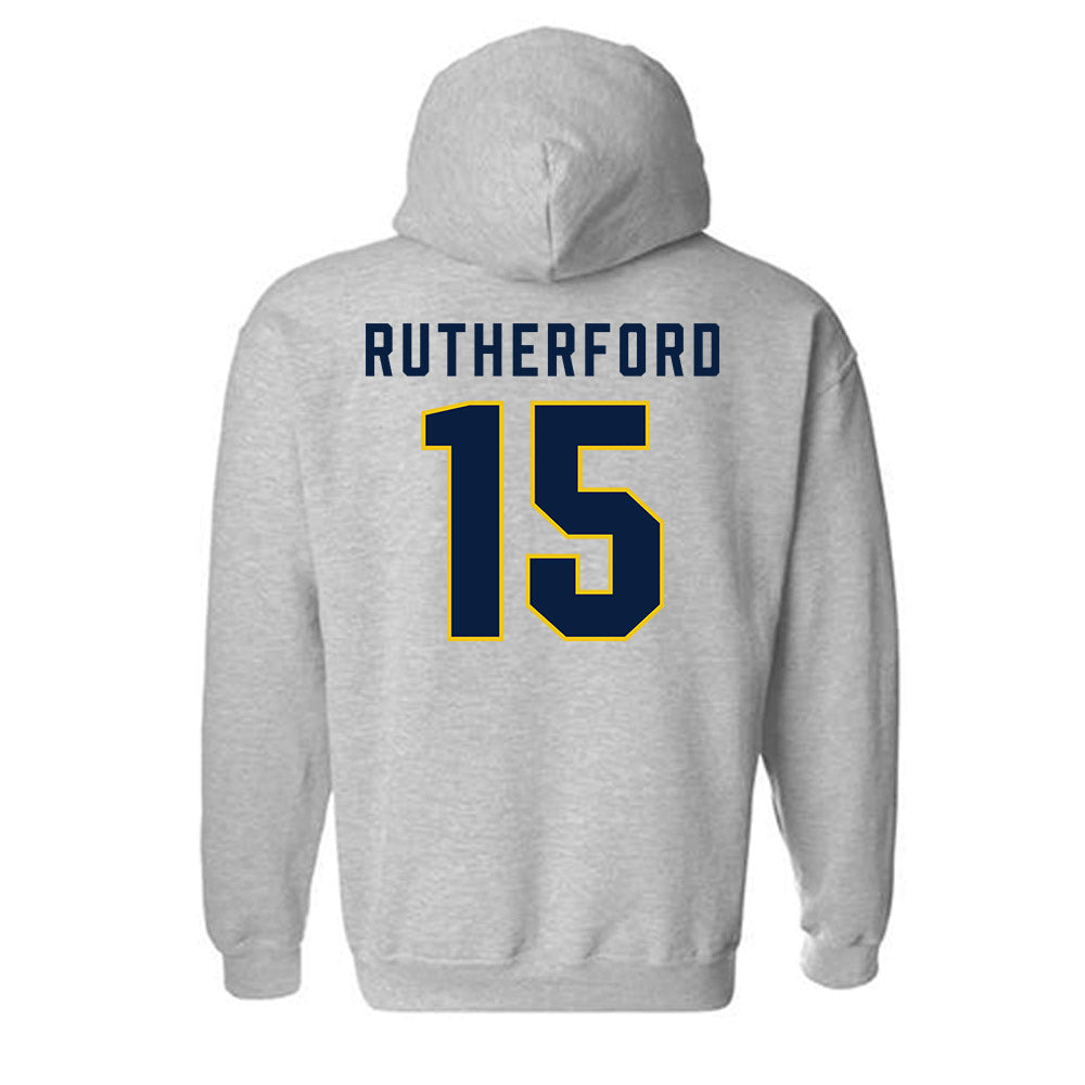 Michigan - NCAA Women's Lacrosse : Maya Rutherford - Classic Shersey Hooded Sweatshirt-1