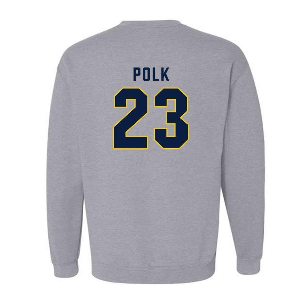 Michigan - NCAA Women's Lacrosse : Haley Polk - Classic Shersey Crewneck Sweatshirt-1