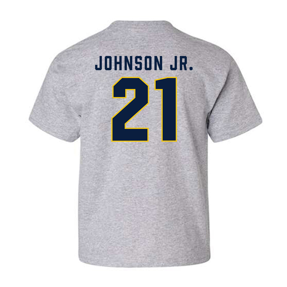 Michigan - NCAA Men's Basketball : Morez Johnson Jr. - Classic Shersey Youth T-Shirt-1